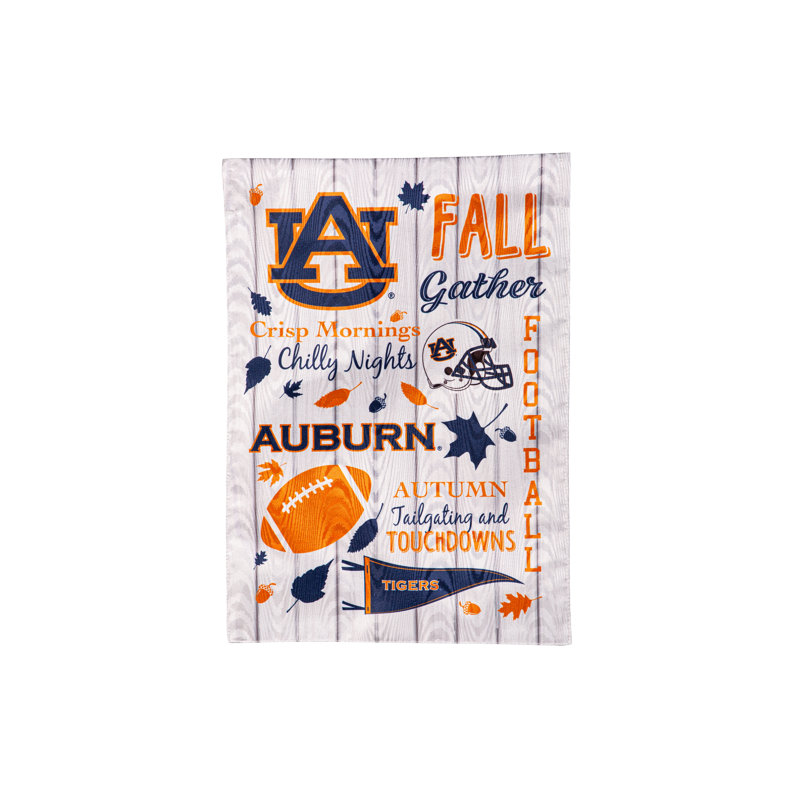 Double face 18 H x 12,5 l, NCAA Auburn