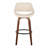 Najrin 30" Fixed-Height Faux Leather Bar Stool with Bent Wood Legs & Round Footrest (Set of 2)-1895847398-1934584604-2011140887