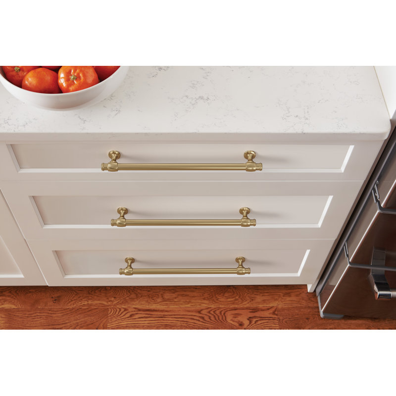 Poignée d'armoire bronze champagne 10-1 / 16 po (256 mm) Winsome, Bronze champagne, 10 1/16"