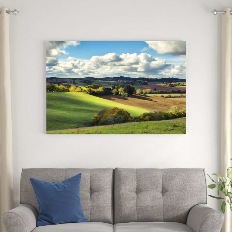 «Pastoral Countryside III», photographie sur toile, H 32 po x l 48 po
