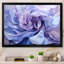 «Twist Lavender Rose - Abstract Spirals», art mural-95908952-95908955
