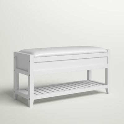 Ingleside Upholstered Flip Top Storage Bench