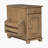 U-Can Vintage End Table Flip Top Side Table with USB Ports, One Multifunctional Drawer with cup holders, Sofa Couch Table with Bookshelf for Living room and Small Space-2046191430