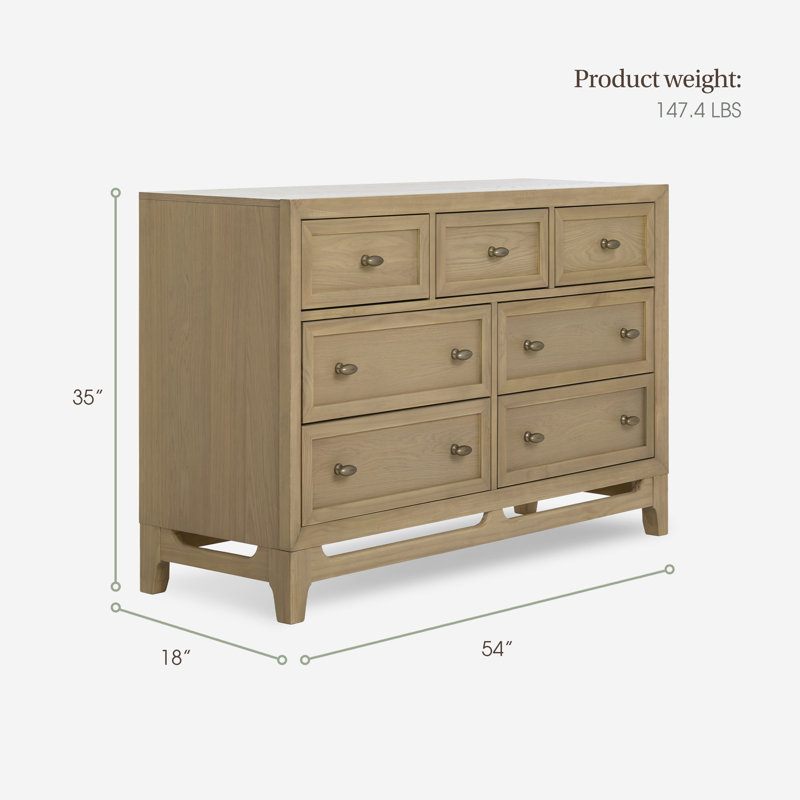 Evolur Bradford Double Dresser