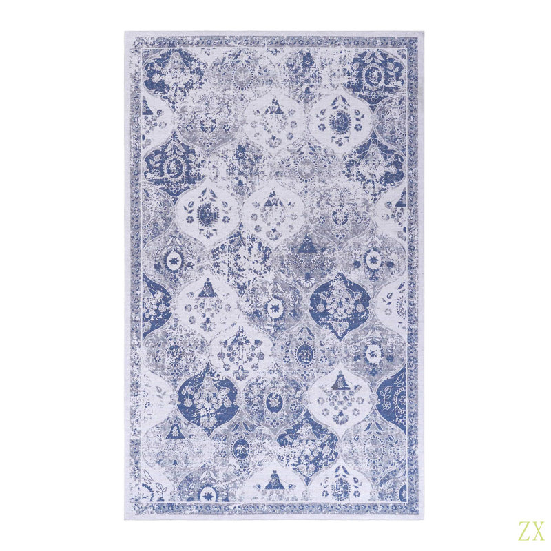 MAVAL Washable Rug 3X5 Area Rug (3' X 5'), Rectangle 3' x 5'