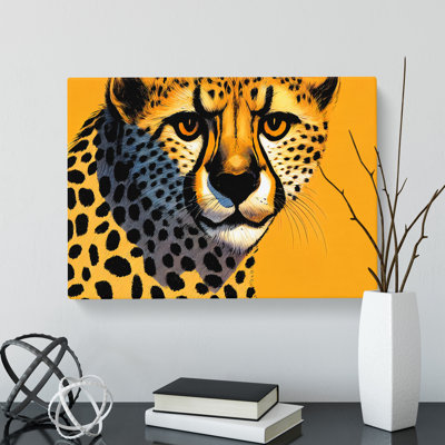 A Pretty Cheetah - Wrapped Canvas