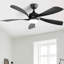 Ventilateur de plafond moderne de 52 pouces avec 3 moteurs à courant continu réversible à télécommande et 5 pales en ABS à intensité variable-1353165247-1353165241