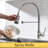 Led Kitchen Faucet With Pull Down Sprayer, Single Handle Single Lever Kitchen Sink Faucet 