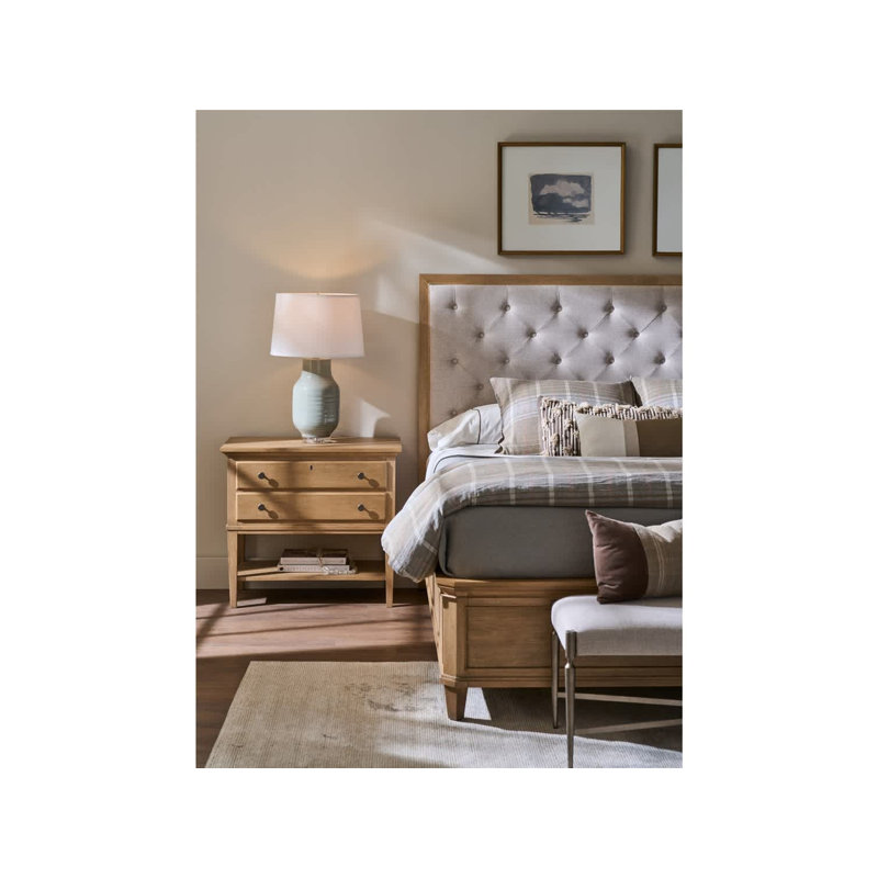 Birchaven 2 Drawer Nightstand, Willow