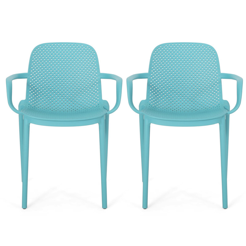 Chaise de patio Roxanne, Bleu sarcelle