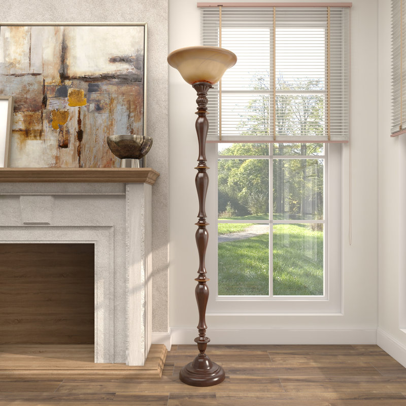 Lampe torchère sur pied 72 po Claborn Eclectic