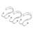 Jamarl Steel Rust Resistant Shower Curtain Hook-16110827