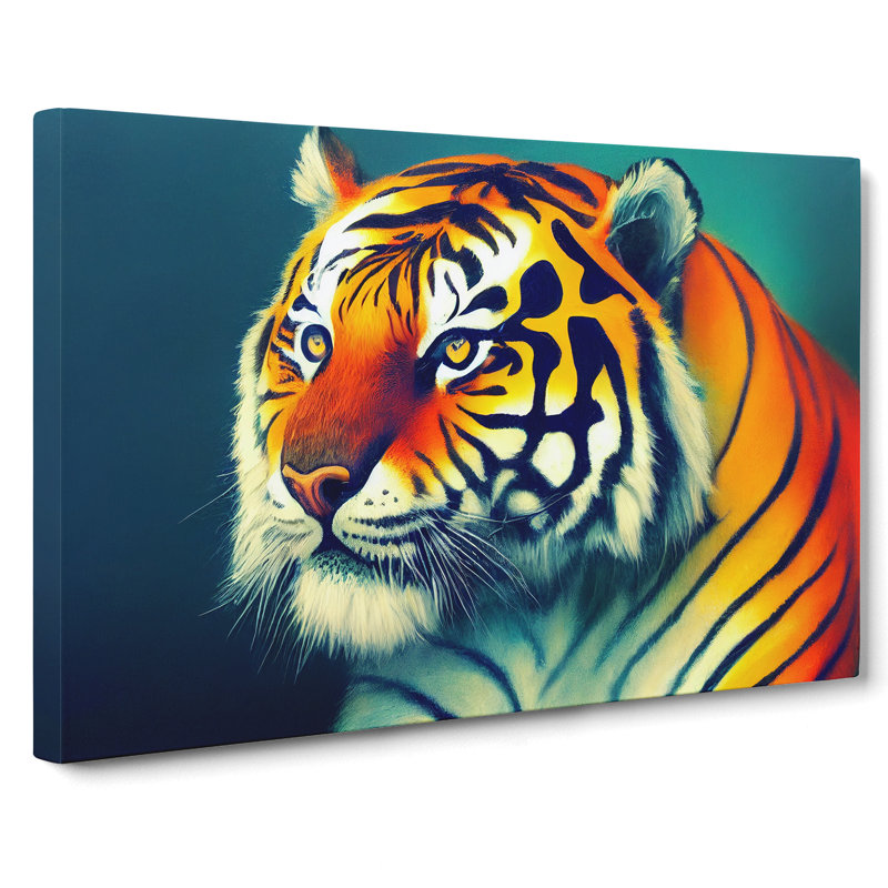 View Of The Tiger Vol.2 - Wrapped Canvas Print, 35cm H x 50cm W x 3cm D