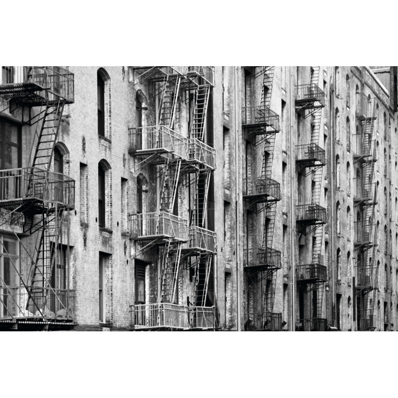 NY Scenes III - Wrapped Canvas Print, 30cm H x 46cm W x 3.8cm D