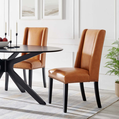 Chaise en vinyle Modway Baron