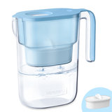 200-gallon Long-lasting Elfin 5-cup Water Filter Pitcher With 1 Filter, Nsf Certified, 5x Times Lifetime Filtration Jug, Reduces Lead, Fluoride, Chlorine And More, Bpa Free, Pink, By Waterdrop