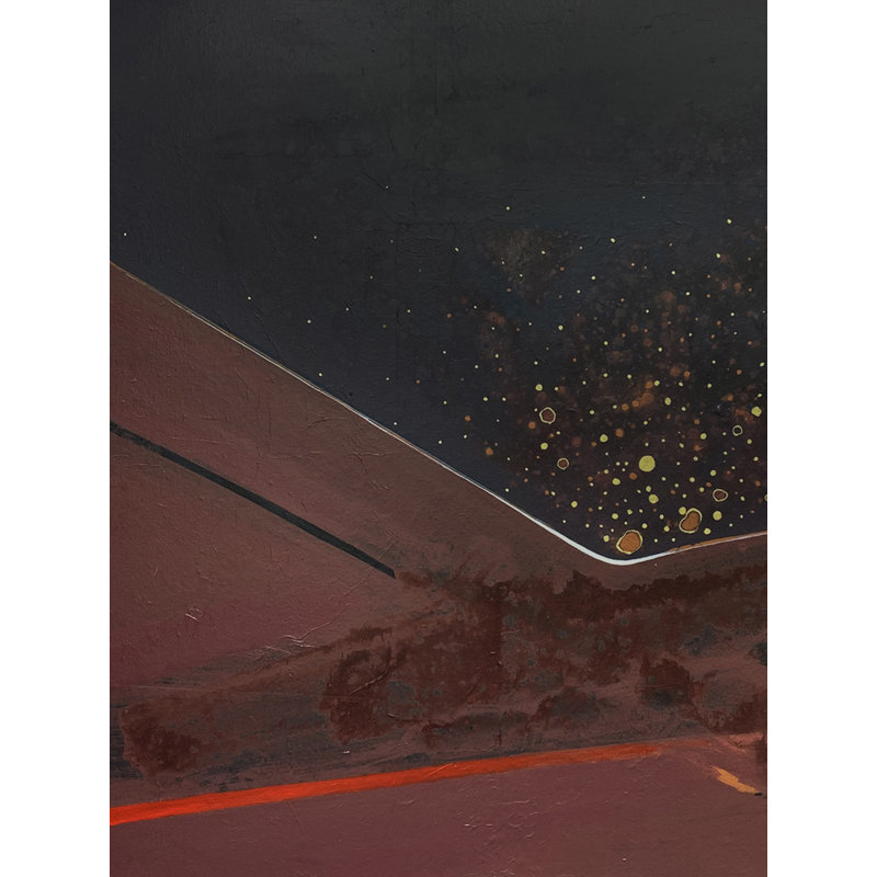 Étincelle - Art abstrait | Acrylique sur toile | Par Manjunath Honnapura