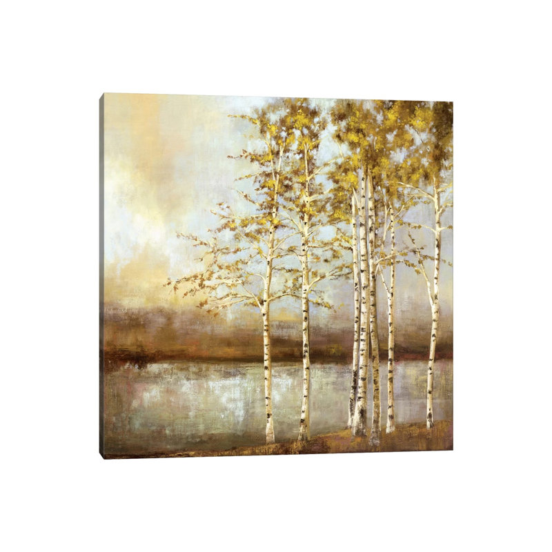 Swaying Together by Allison Pearce - Painting on Canvas, Wrapped Canvas, 30.48 cm H x 30.48 cm W
