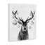 «Deer with Disco Balls», art mural sur toile par Victoria Barnes-1958905011
