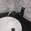 Single Handle Bathroom Sink Faucet With Pop-Up Drain And Overflow