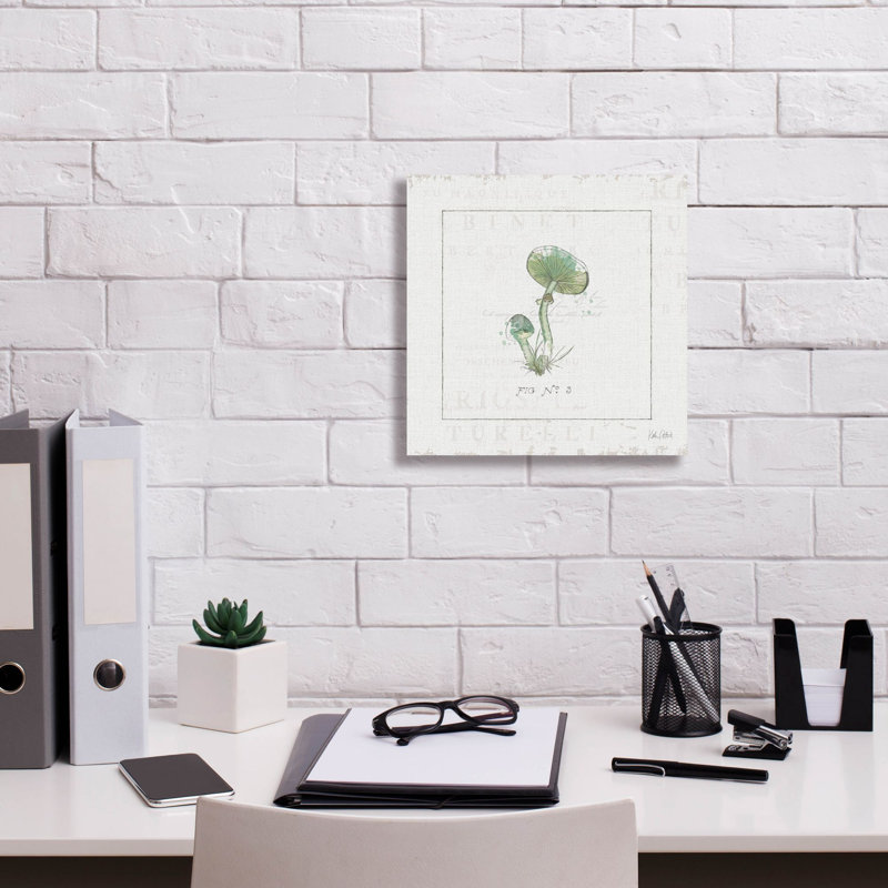 «In The Forest 3» par Katie pertiet, art mural sur toile, H 12 po x l 12 po x P 0,75 po
