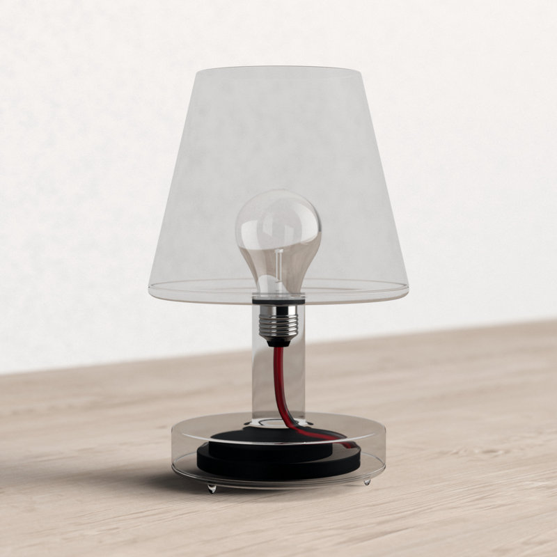 Transloetje Wireless Table Lamp, Transparent