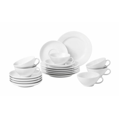 A Rondo / Liane 18-Piece Tea Set, Service for 6