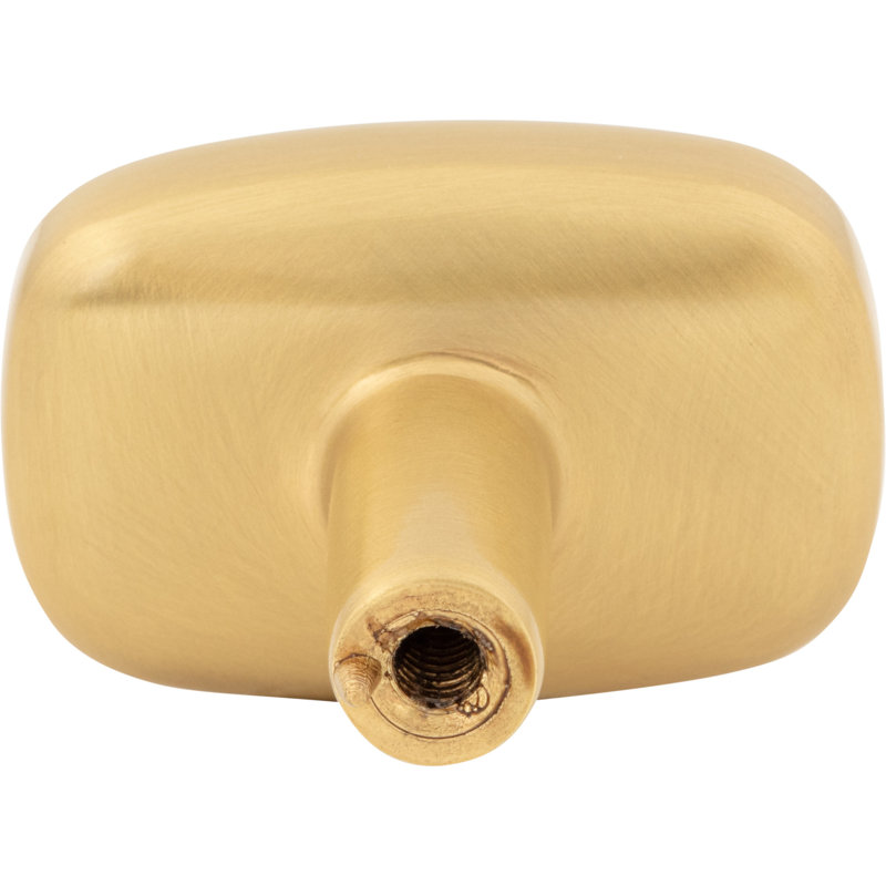 Loxley Oval Knob, Brushed Gold