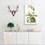 Magnolia Flowers Illustration Tab. 96 by Frederick Sander - Wrapped Canvas Print-55307772