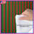 Green Red Vertical Stripes Comforter-123586881