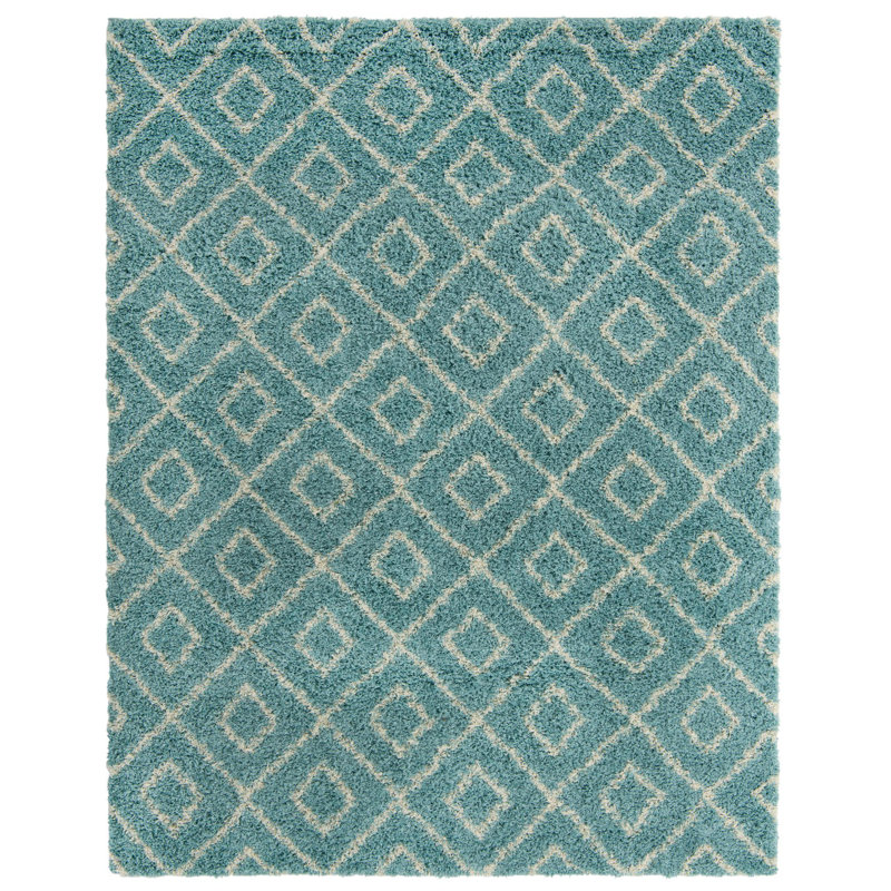 Assis Geometric Indoor Rug, Rectangle 7'10" x 10'