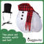 Tenue de bonhomme de neige grande oie