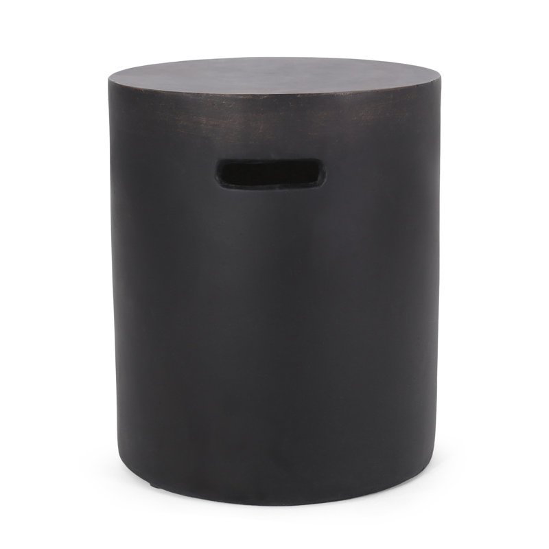 Outdoor Lightweight Concrete Side Table