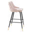 Ensemble de 2 tabourets de bar en velours Adorn Performance-639005133-638682443