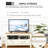 50" Tv Compatible Corner Console, White With Drawers And Open Storage For Living Room Entertainment Stand, White, Accommodates Up To In