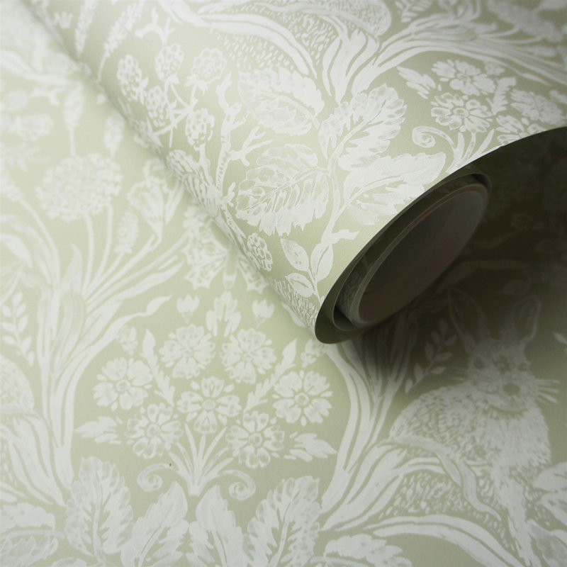 Rasch Harlen Wallpaper, Sage