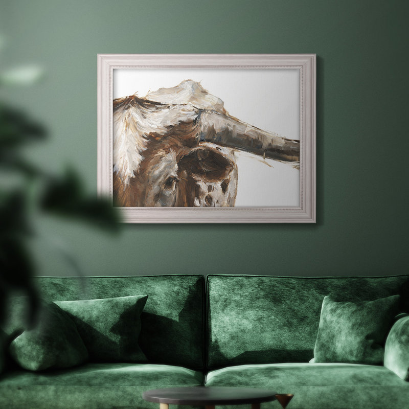 " Steer Clear II " Painting Print, 23" H x 32" W x 2.5" D