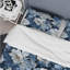 Ensemble de housse de couette Arctic Blue And White Botanical Pattern-2116101752