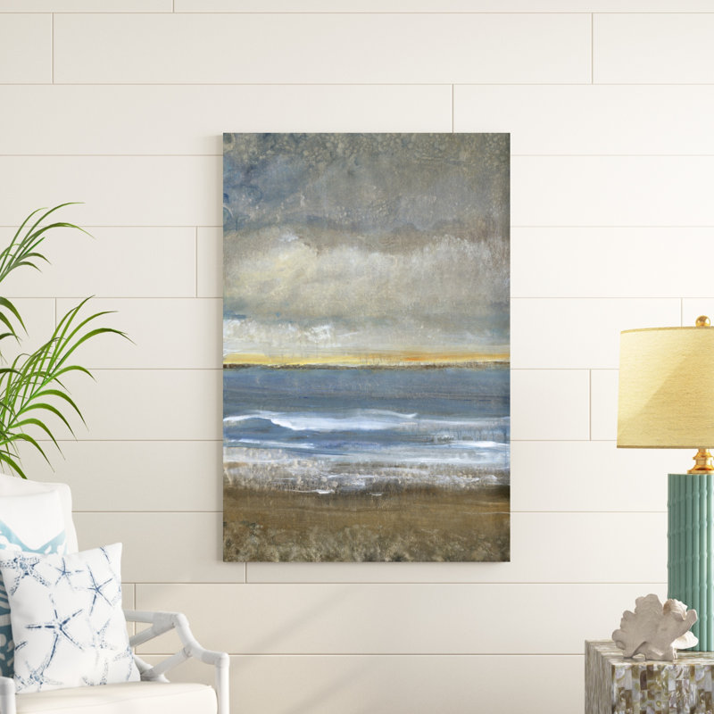 Entre terre et mer I, H 48 po x l 32 po x P 1,25 po