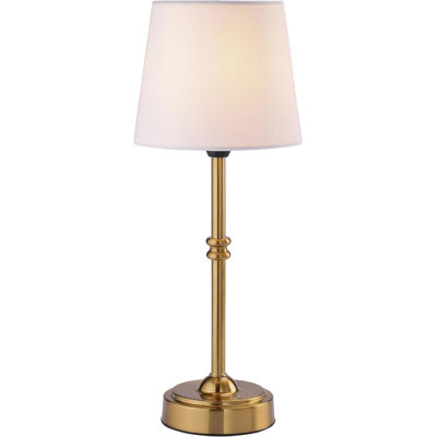 Demetrish Cordless LED Table Lamp with Dimmer, Built-in Rechargeable Battery, 3-Level Brightness, Patio Table Lamp, Bedside Night Lamp, Ambient Light for Restaurant