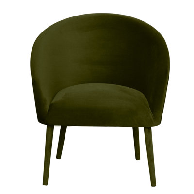 Upholstered Barrel Chair