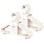 3 pousses - cintres en plastique paille de blé pour vêtements de bébé.-83812194