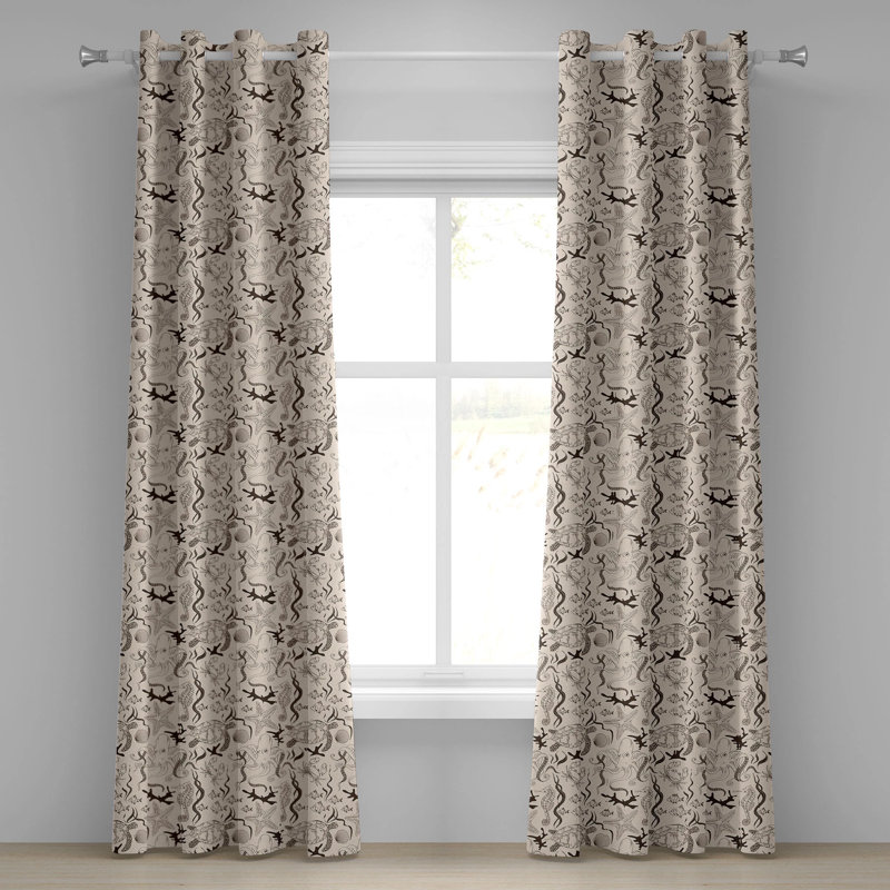 Sateen Blackout Curtain Pair, 50" W x 72" L