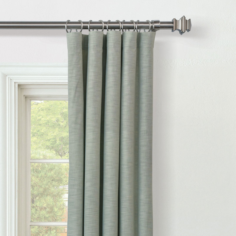 Sterling Strie Curtain Panel In Spa, 48" W x 96" L, Spa