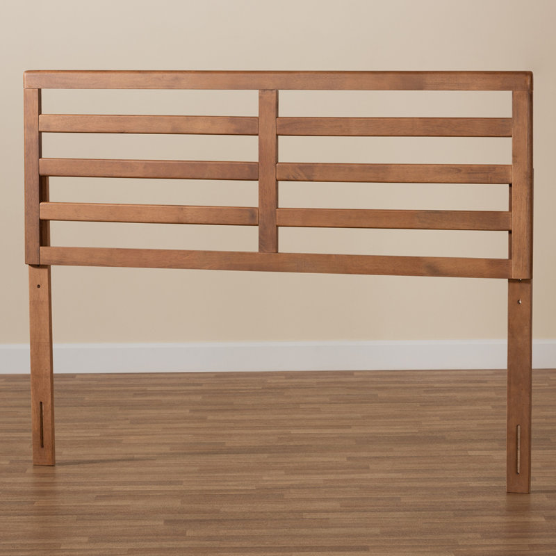Effrem Slat Design Wood Headboard, Queen