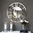 Glass Wall Clock