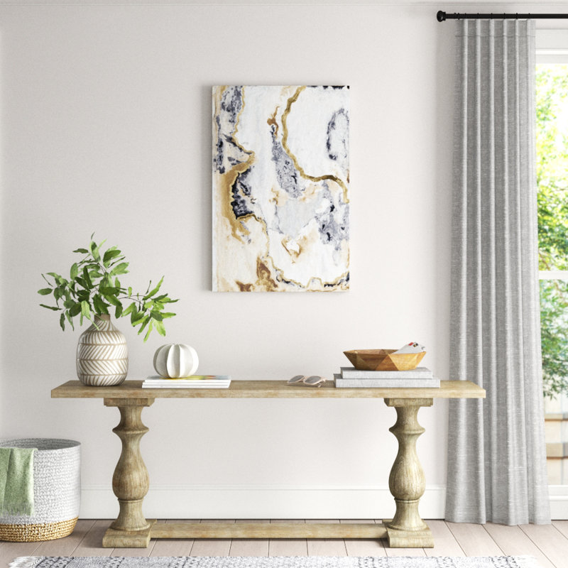 Cinder & Smoke I by Vanna Lam - Wrapped Canvas Painting, 91cm H x 61cm W, Wrapped Canvas