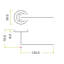 Como Lock Door Handle-60485356