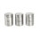 Prep and Tools Basic Essentials 3 piece Stainless Steel Canister Set