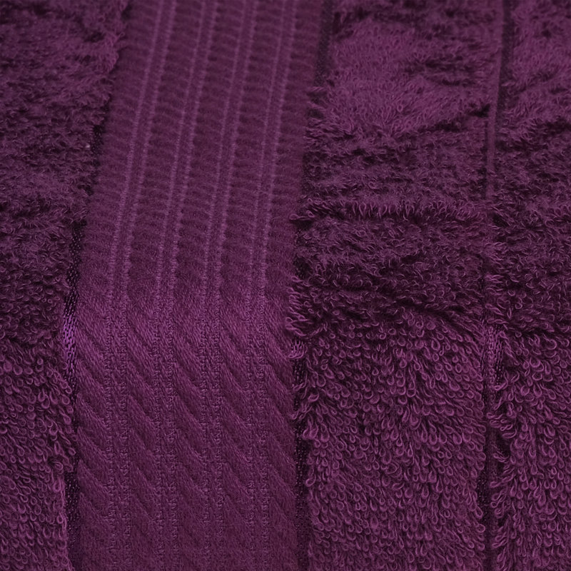 Turkish Cotton Hand Towels, Regal Purple